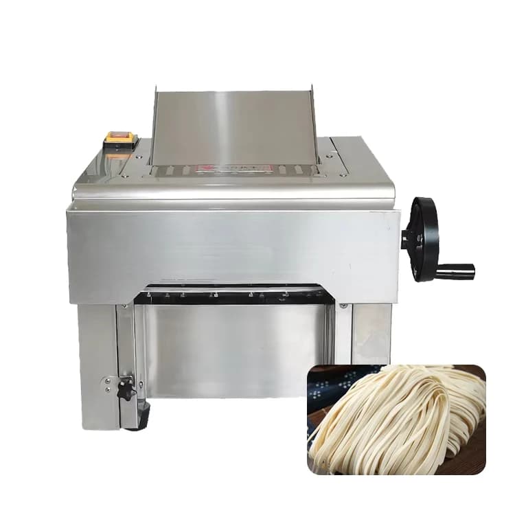 Kitchen Pasta Noodle Machine Press Machine Automatic Dough Pressing