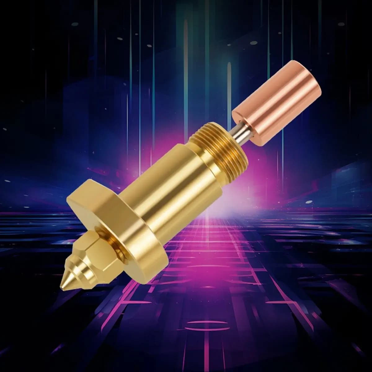 Kit Hotend Aggiornato KSOL per K1, Blocco Riscaldante in Ceramica per K1/K1 MAX, Kit Estrusore per Accessori Stampante 3D K1