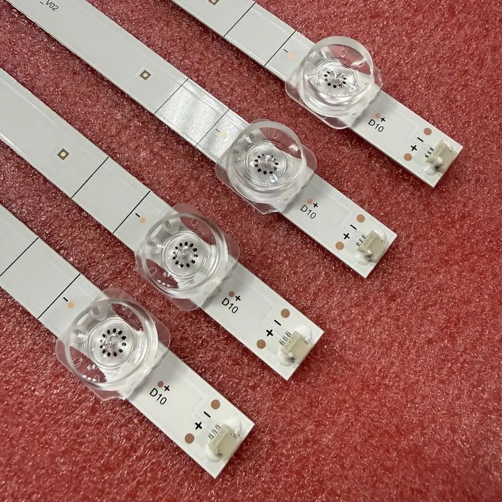 Striscia di retroilluminazione a LED completa 10LED per Hisense 58A6KTUK 58A6FGTUK 58E61KTUK 58E6KTUK 58A6HTUK 58A6K 58A6H 58E61KT 58A6KV 58A6HV