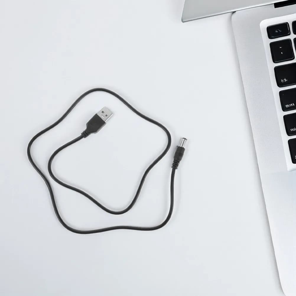 Cavo di ricarica USB per cestino intelligente da 2 pezzi, cavo di alimentazione USB per ufficio, casa, cucina, cestino automatico per rifiuti, cavo di ricarica USB di ricambio