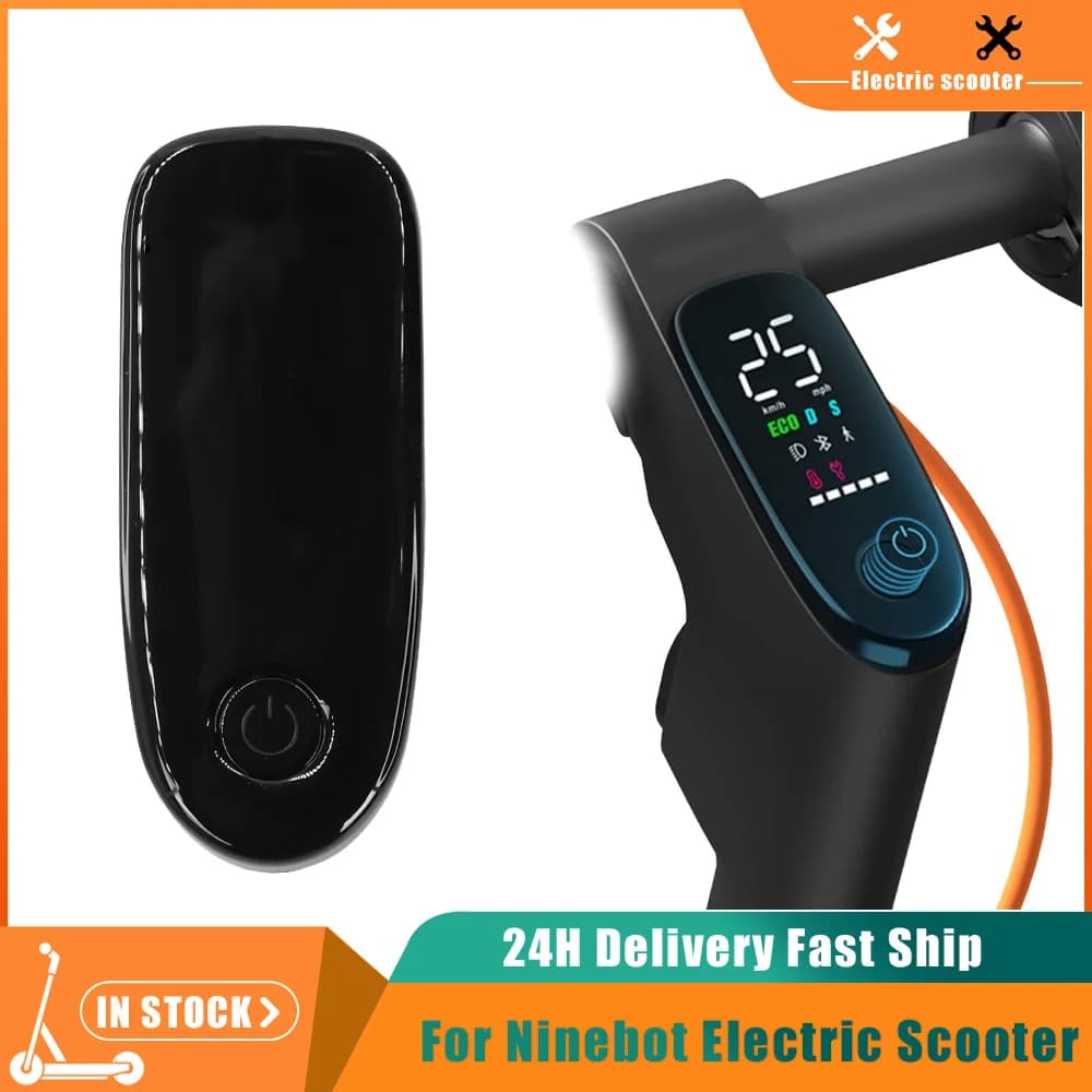 Copertura del cruscotto per Segway Ninebot F40 F30 F20 Scooter elettrico Display impermeabile Custodia in plastica Guscio protettivo Parte