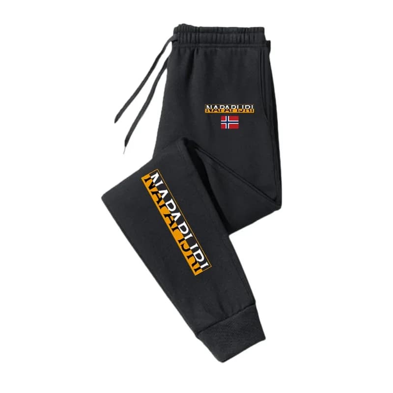 New Men's Jumpsuit Pants Spring Autumn Fleece Pants Sports Pants Pockets with Random Drawstring Pants Oversized Sports Pants for Men