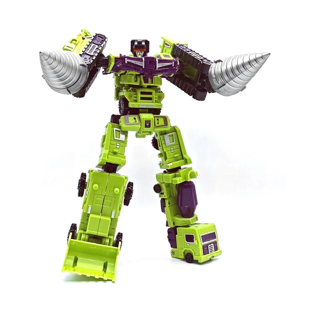 ST-10 ST10 Devastator 29cm 6IN1 Combinder Action Figure Giocattoli Trasformabili Anime KO G1 Modello Robot