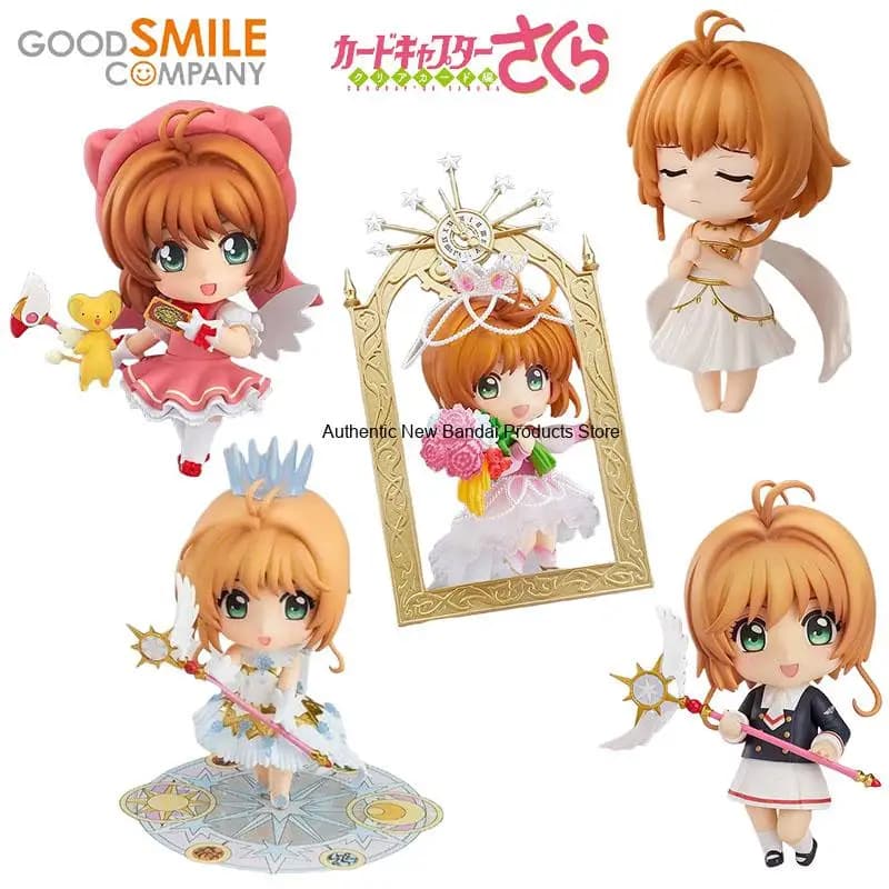 Good Smile Genuine Nendoroid Card Captor Anime Figure KINOMOTO SAKURA Action Toys for Kids Christmas Gift Collectible Model