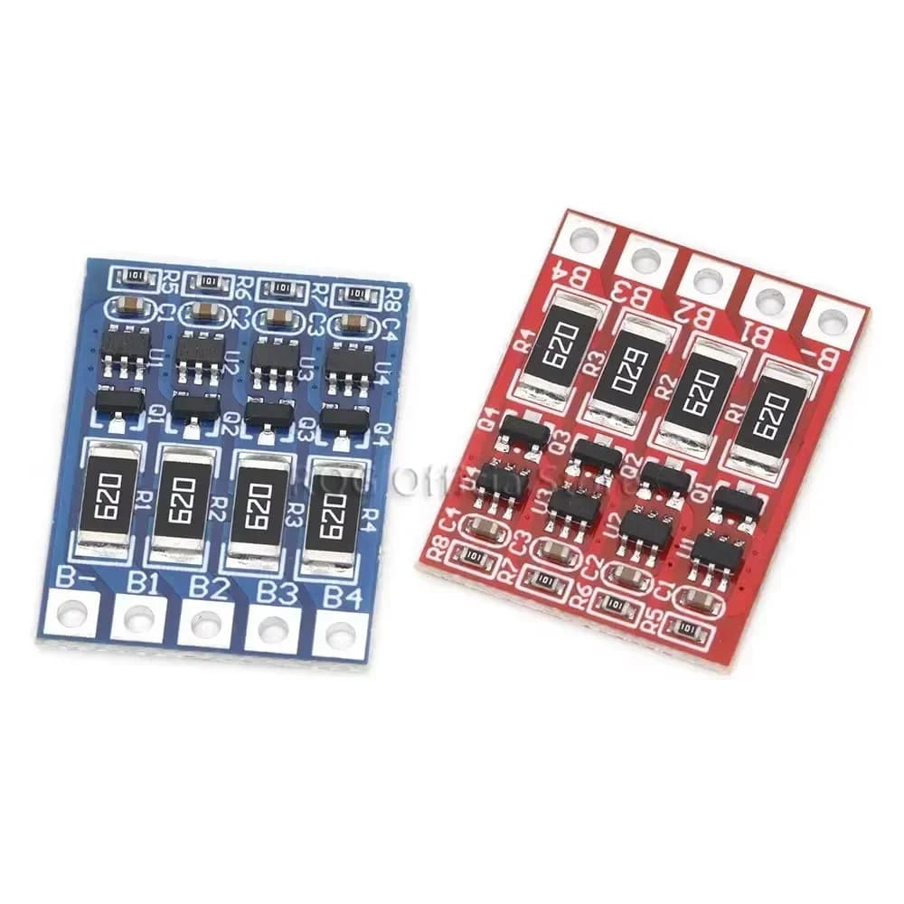 Scheda di equalizzazione per batterie al litio 3S 4S 3.7V, scheda di equalizzazione per batterie al litio ferro fosfato 3.2V, scheda di equalizzazione per ricarica 3.6V 4.2V