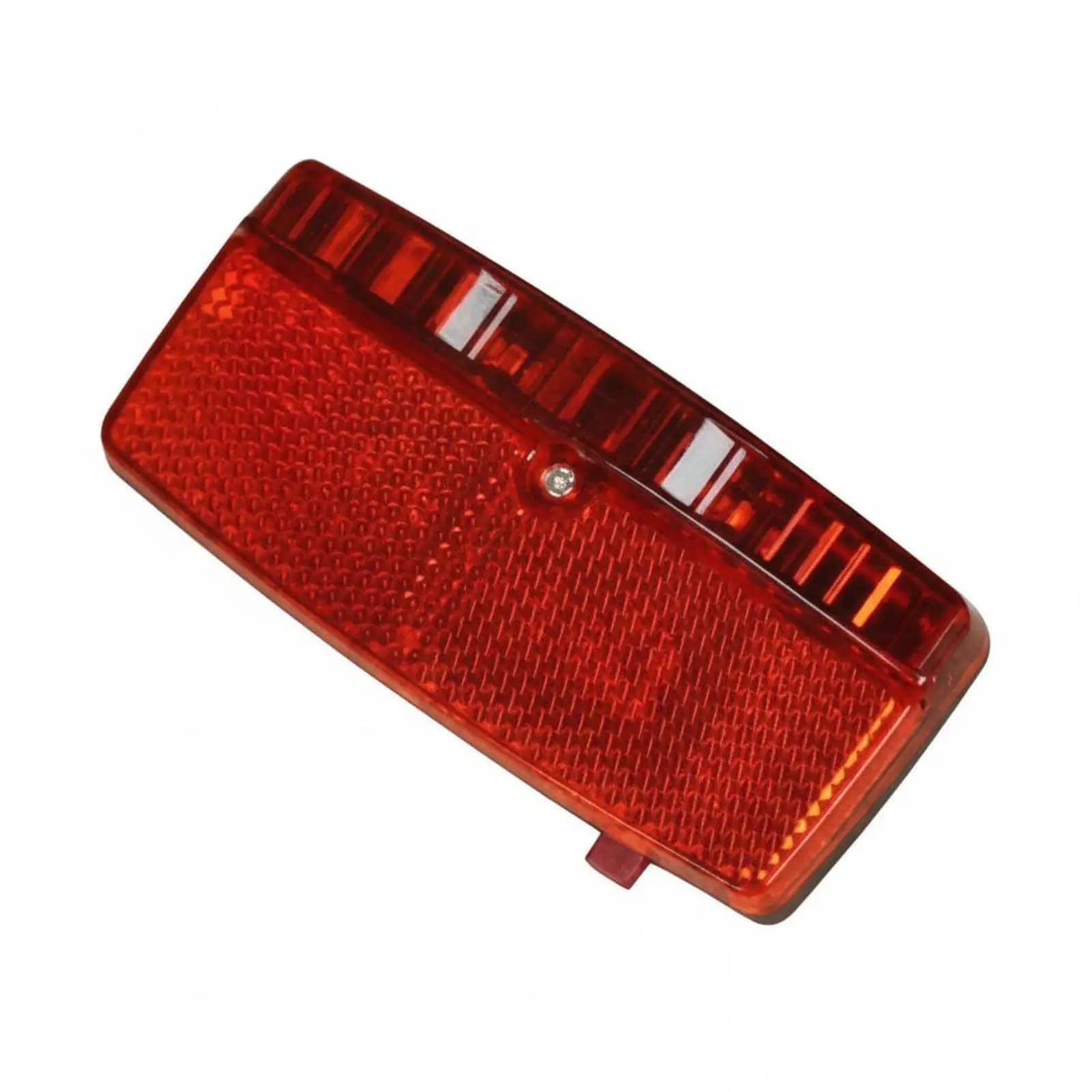 Rear Bike Indicator Light Rack Mounted Waterproof Bicycle Tail Lamp Passive Reflector for Night Riding