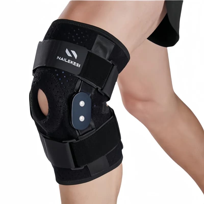 1 Pz Ginocchiera Ortopedica Ginocchiera Supporto Dolore Articolare Relif Protezione Della Patella Sport Regolabile Ginocchiera Guardia Menisco Legamento
