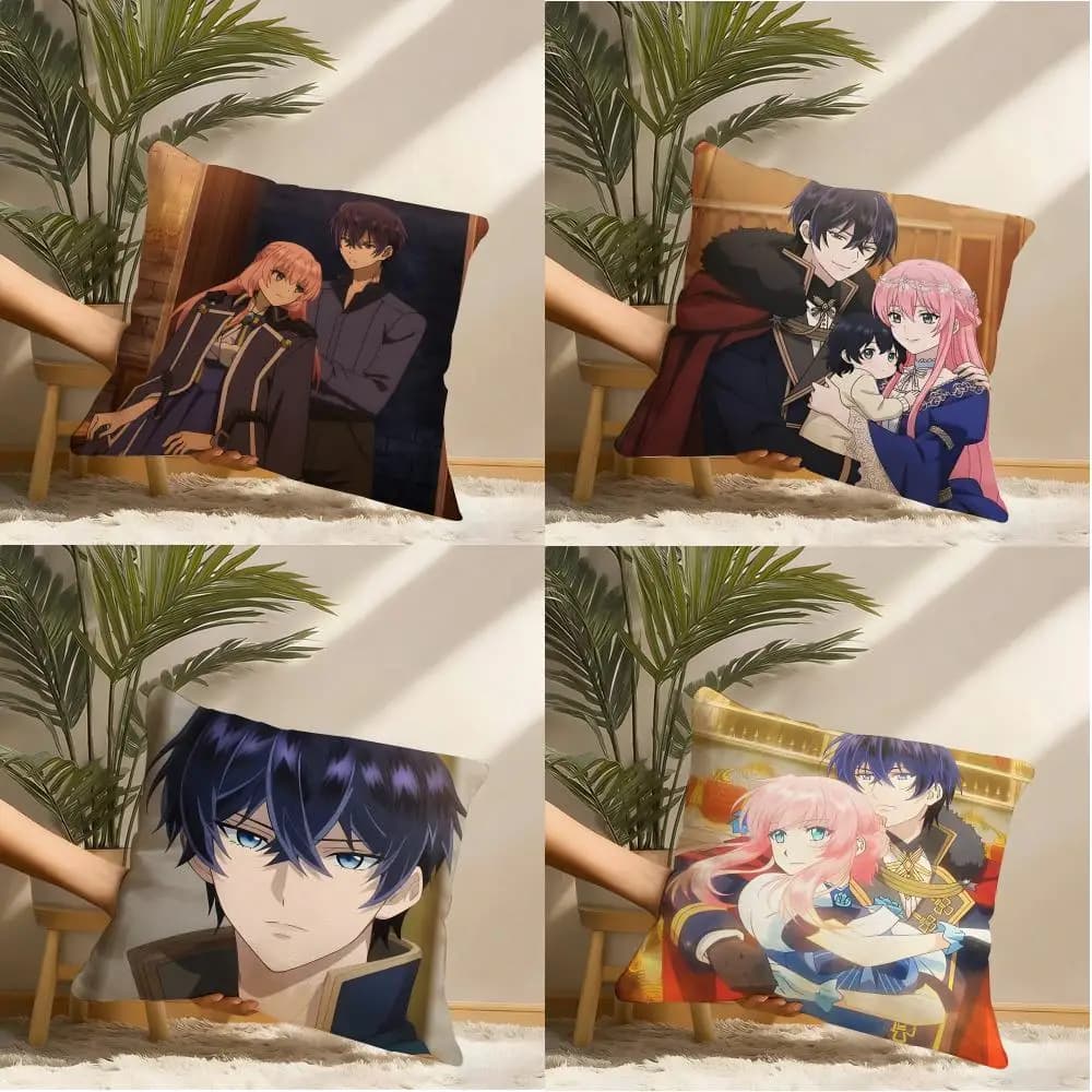Federa per cuscino 7th T-Time Loop ANIME, stampata su entrambi i lati, cuscino per divano, cuscino per testiera della camera da letto