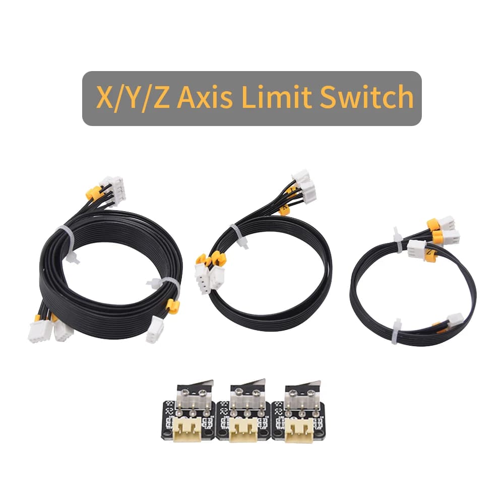 Parte della stampante ES-3D Finecorsa asse X/Y/Z con cavo 3PIN MiNi Endstop Parti per stampanti 3D per motore asse CR10 Ender 3 X/Y/Z