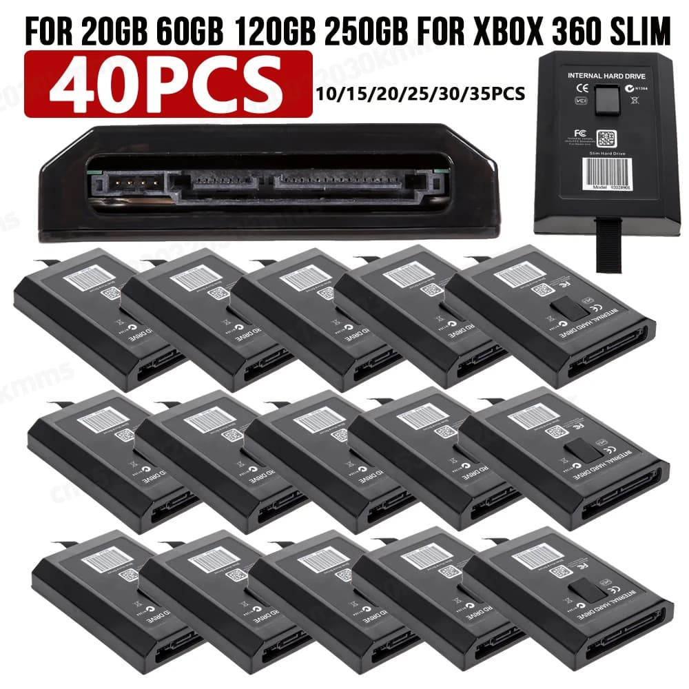 Custodia interna HDD per XBOX 360 Slim 20GB 60GB 120GB 250GB HDD Hard Disk Drive Box Accessori di gioco Sostituzione per XBOX 360 Slim