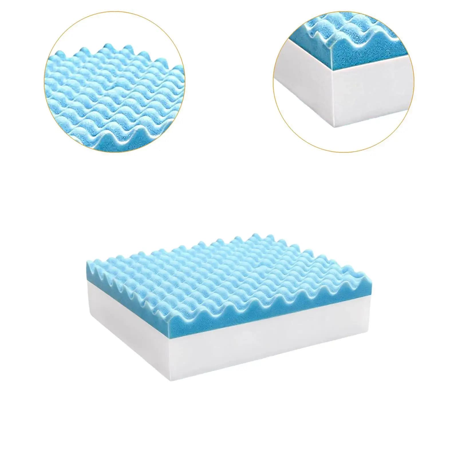 Egg Crate Foam Padding Replacement Multifunctional Supplies Professional Convoluted Sturdy Accessories Ergonomic Seat Cushion