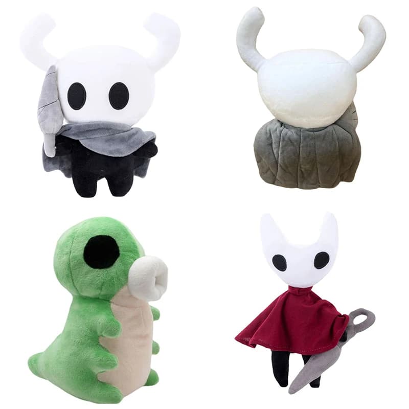 Nuovo Peluche Hollow Knight, Personaggio del Gioco, Bambola Morbida Imbottita, Regalo per Bambini e Ragazzi, Natale