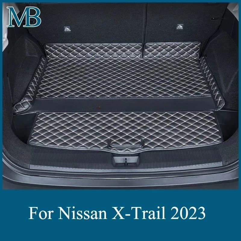 For Nissan X Trail Epower Car Trunk Mat Rogue T33 2021-2026 2025 Waterproof Boot Mat Liner Cargo Trunk Tray Carpet Luggage Pad