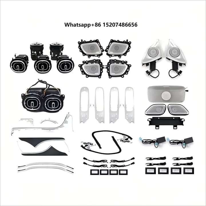 Customizable 64 Color Car Mood Lighting Kit Vehicles Waterproof LED Strip with Smartphone App Control