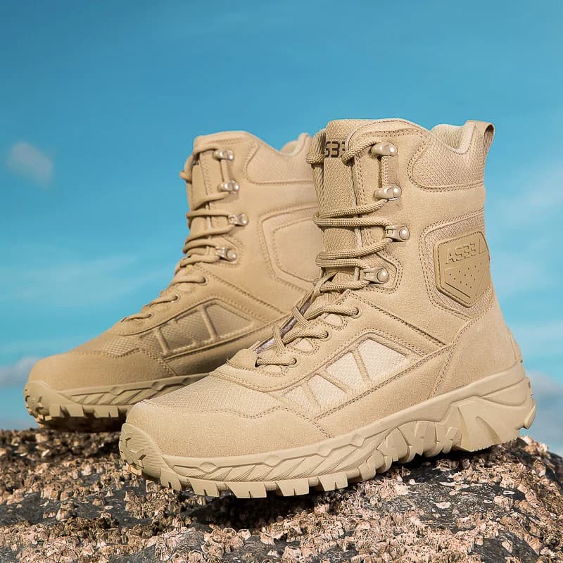 Hiking Shoes Men Boots Wear-resistant Breathable Casual Sports Shoes Men Ankle Boots Comfortable Outdoor High-top Boots Men