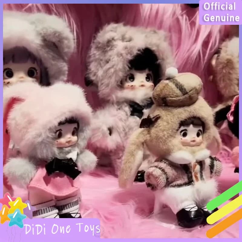 Nommi Pink Energy Series Blind Box Originale: Collezione di Bambole Kawaii, Ornamenti, Ciondoli Decorati, Regali a Sorpresa Misteriosi per Ragazze