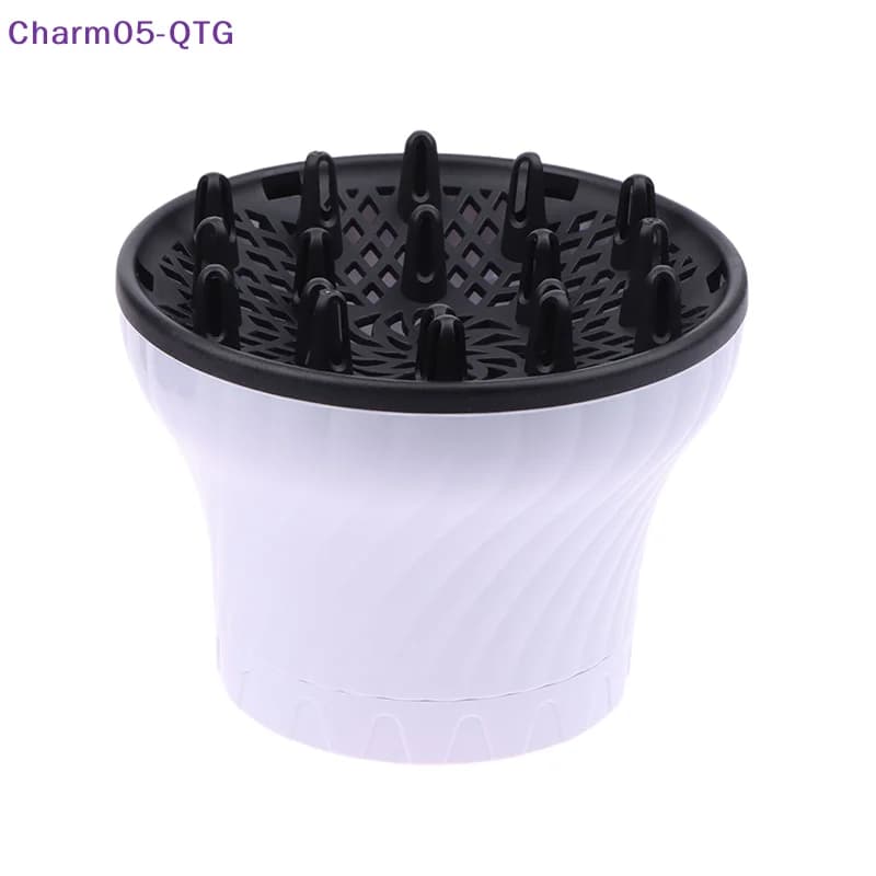 Universal diffuser for hair adaptable for hair dryer with swivel design, for curly hair, large cap for curly hair, fixed shape, wind diffusion