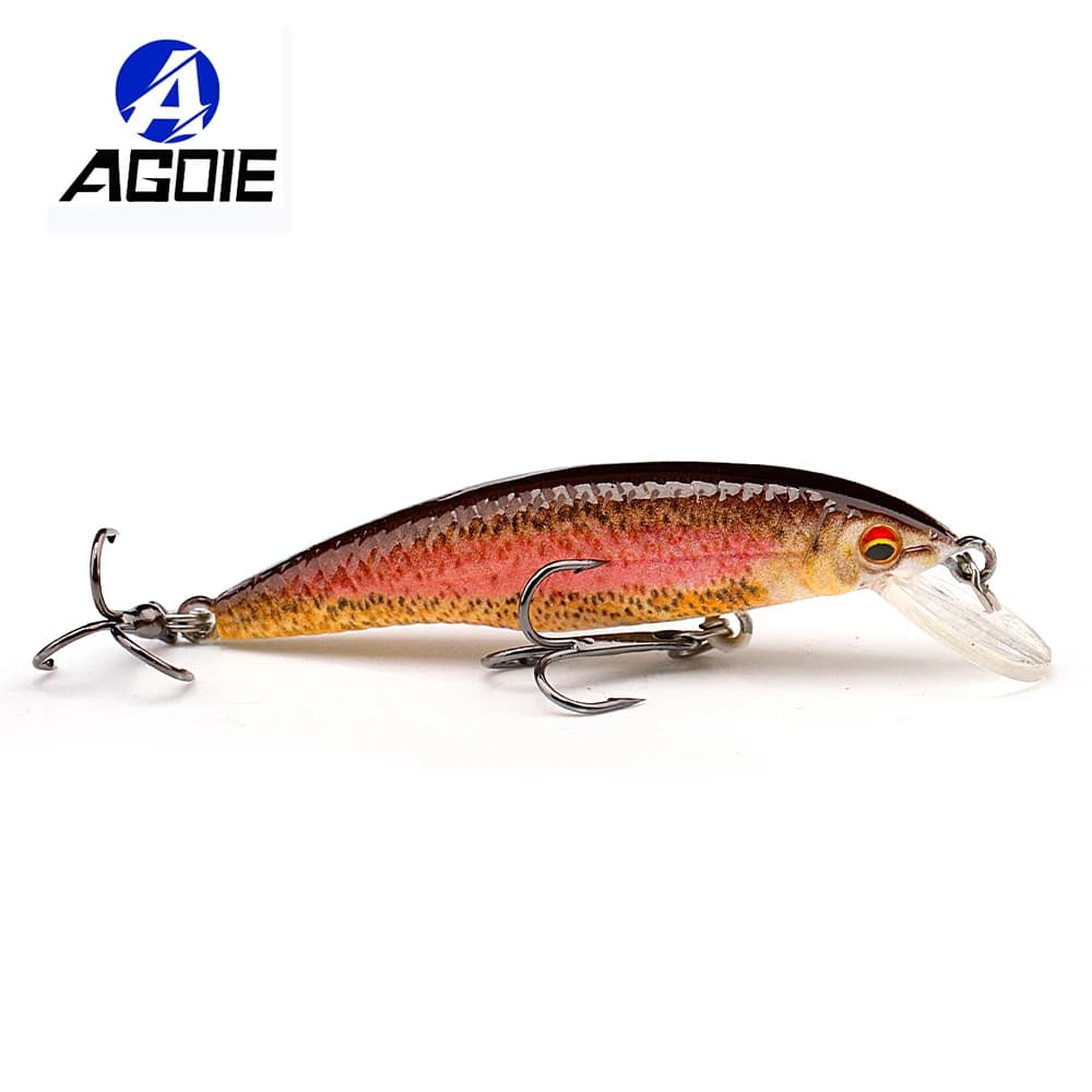Agoie 3g 7g Popular Jerkbait MINNOW Fishing riches Artificial fish bait Dura fishing equipment Wobbler Fishing Crankbait Fishing lures Floating