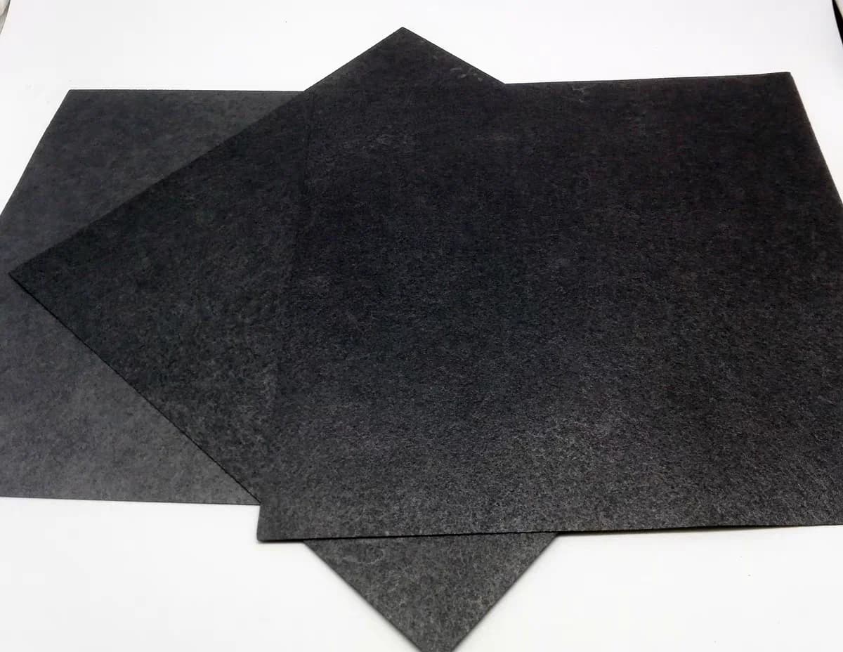 TGP-H-060 Sacchetti/scatole per purificatore d'aria conduttivo in fibra di carbonio (0,19 mm) - Eliminazione di odori naturali