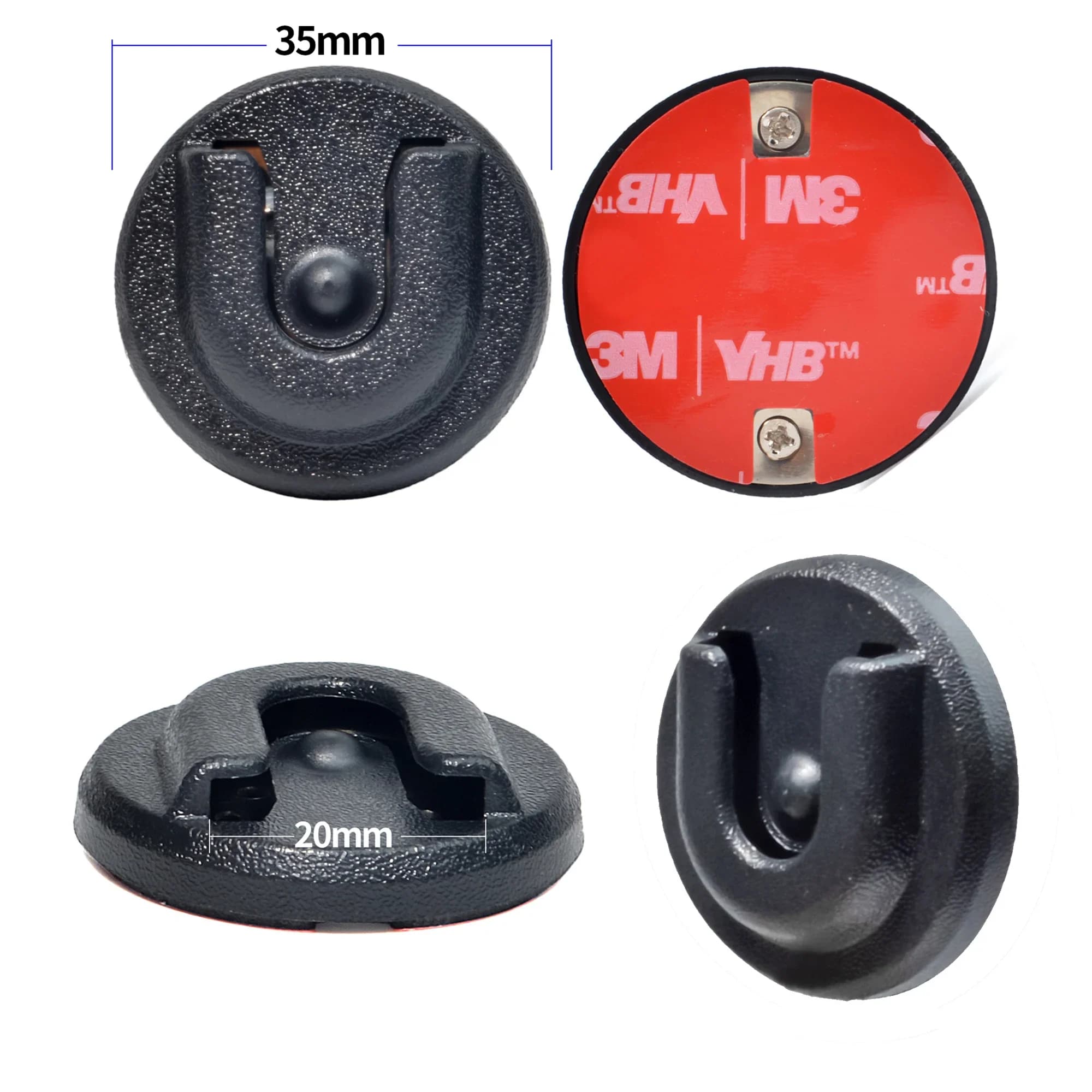 Supporto per Microfono da Spalla per Walkie Talkie Portatile, Clip da Cintura per Radio CB, Supporto per Cruscotto per Motorola Yaesu
