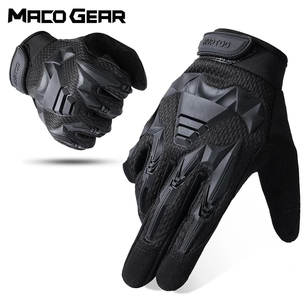 Tactical Gloves Camo Touch Screen Cycling Gloves Sports Climbing Paintball Tiro Hunt Riding Ski Riding Gloves Whole fingers for men