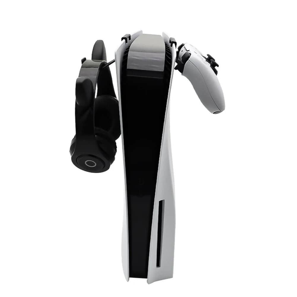 Supporto per Cuffie da Appendere, Porta Accessori per Auricolari, Stand di Stoccaggio per Console PS5