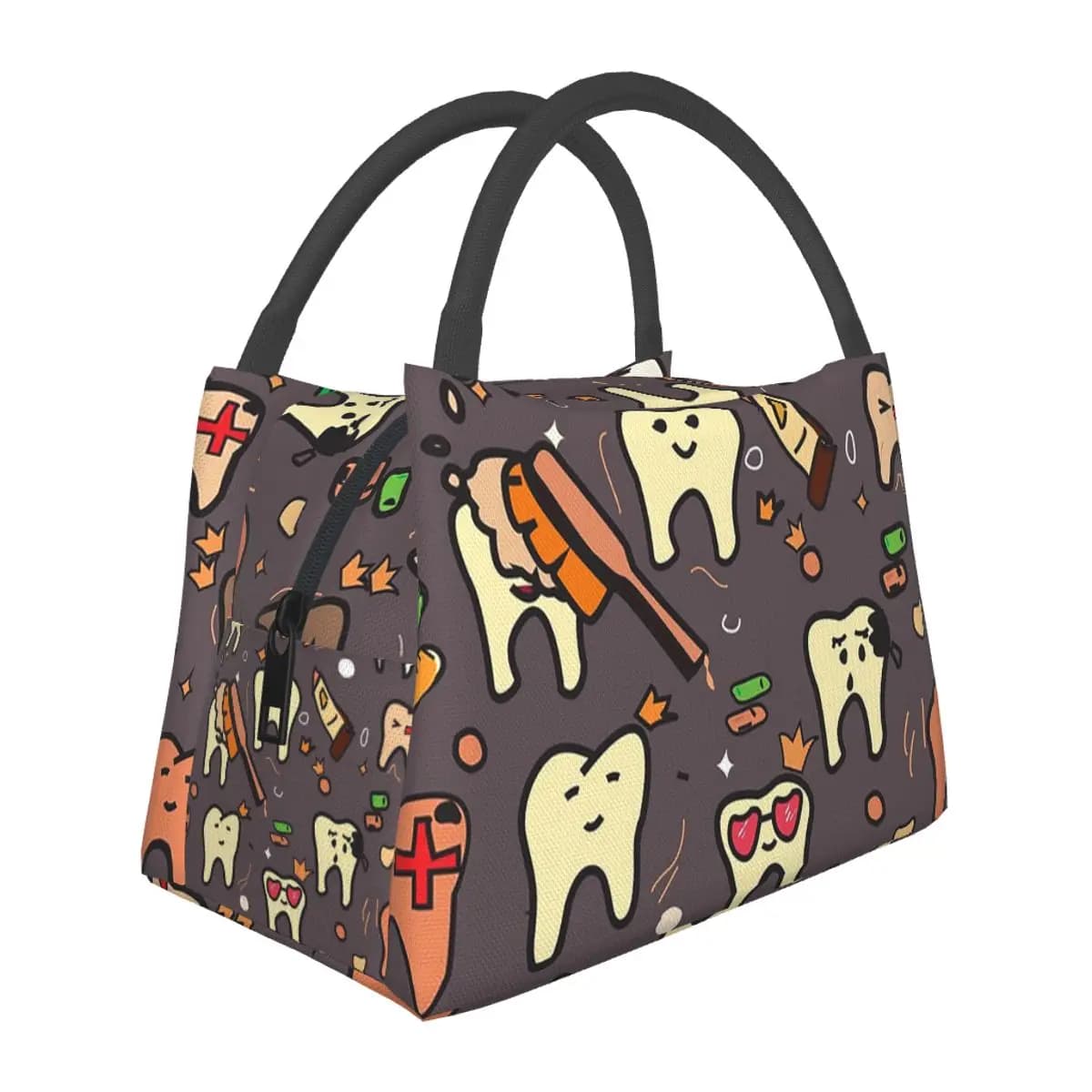 Dentist Pack Insulated Lunch Bag for Women Picnic Storage Food Boxes Portable Container Cooler Thermal Lunch Box Tote