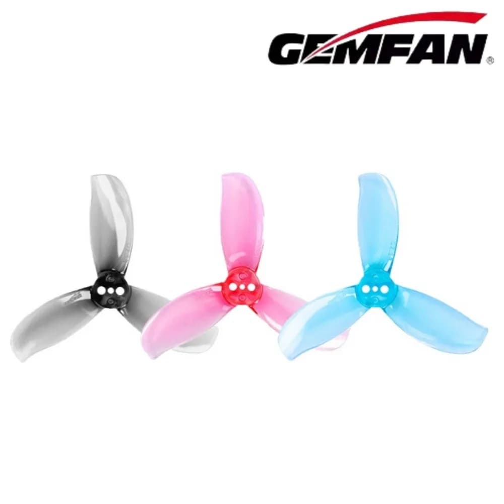 4 paia di eliche GEMFAN D2.5 da 2,5 pollici a 3 pale in PC, 4CW 4CCW, foro da 1,5 mm per droni FPV, motore 1404, SpeedyBee BEE25, DJI O4 Air Unit