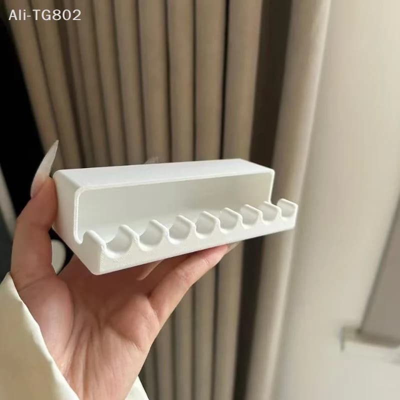 Neosfg Plastic Brush Holder Easy To Clean Convenient To Carry Space Saving Watercolor Nail Polish Blackout Pen Holder