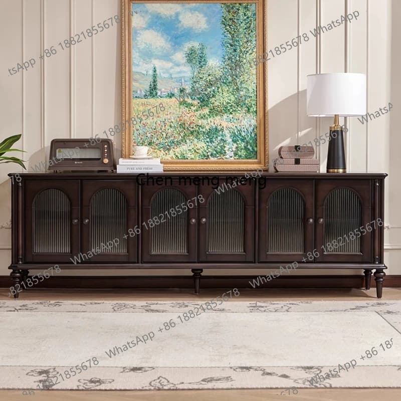 TV Furniture Nordic Style Mid-Century, Glass Drawers, Design TV Supports, Storage Cabinets, Italian Furniture
