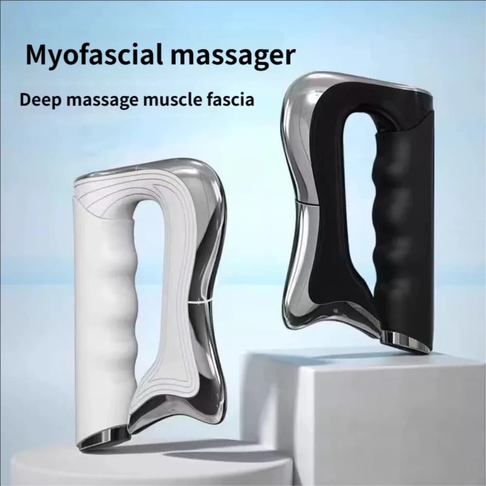 Electric Fascia Gun Electric Muscle Stimulation Massage Muscle Relax Electric Scraping Fascia Knife Muscle Massager