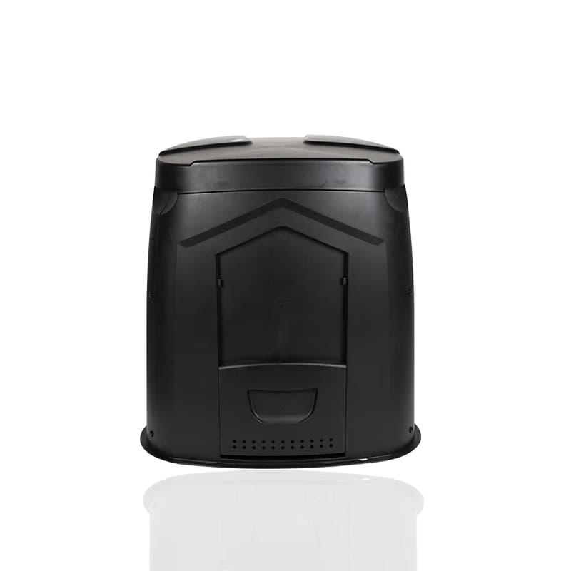 Stackable Outdoor Compost Bin - Plastic Material for Weather Resistance
