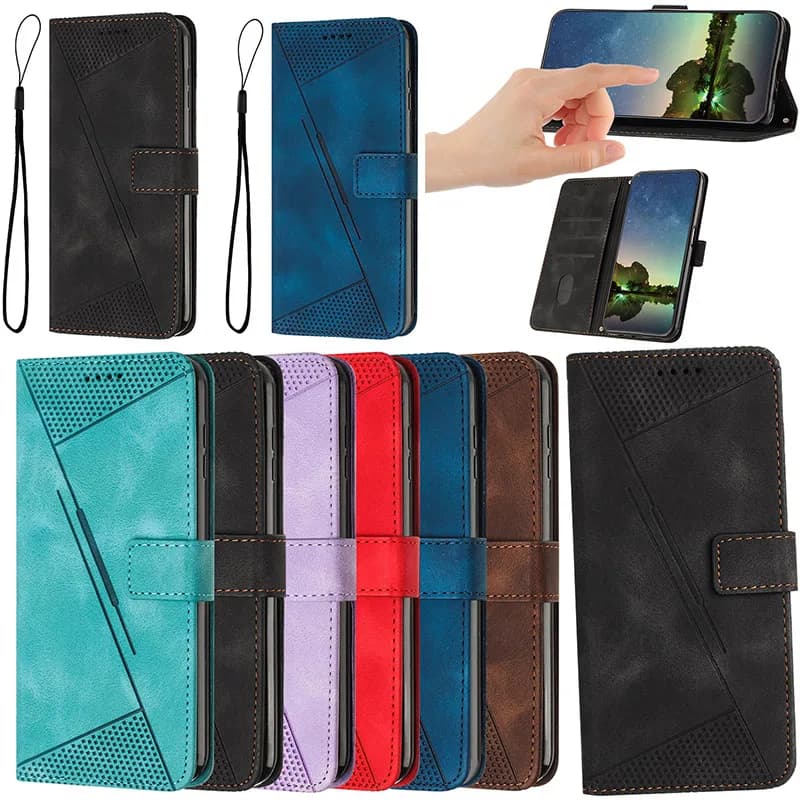 Custodia a portafoglio di lusso per Huawei P10 P20 P30 P40 P50 PRO Mate 10 Lite MATE 20 Pro Custodia a portafoglio con supporto magnetico per telefoni