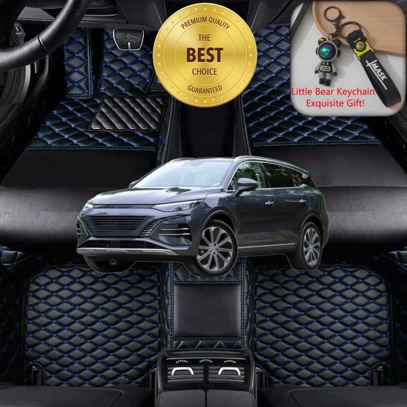 Personalized Car Mats for Denza N8, Auto Accessories, Measurable Waterproof Mats, Left/ Right Guide Mats