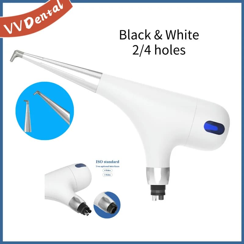 VV Dentale Teeth Whitening Water Spray Air Polishing Machine Jet Cleaning Oral Tooth Whitening Preventive Polishing Equipment