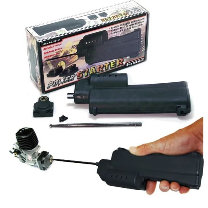 70111 HSP Piastra porta trapano avviamento elettrico Easy Power 11011 11012 per Vertex 16 18 21 25 SH 21 Nitro RC Auto telecomandate