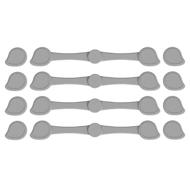 A73M-4Pcs Air Fryer Magnets Air Fryer Liner Silicone Magnetic Buckle For Aviod Shifting Burning For All Airs Fryers C