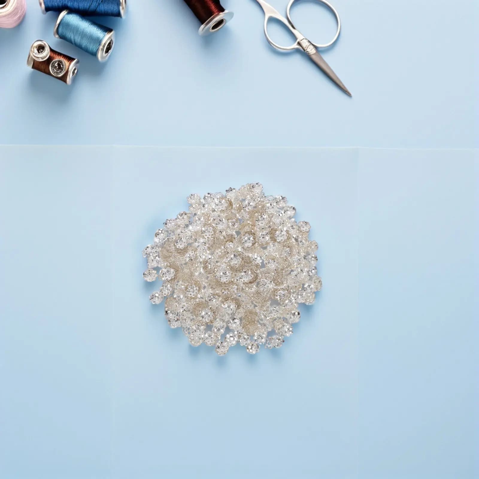 1000Pcs Iron Flower Bead Caps Jewelry Making Supplies Sophisticated Multipetal End Caps for Bracelets Necklaces DIY Jewelry