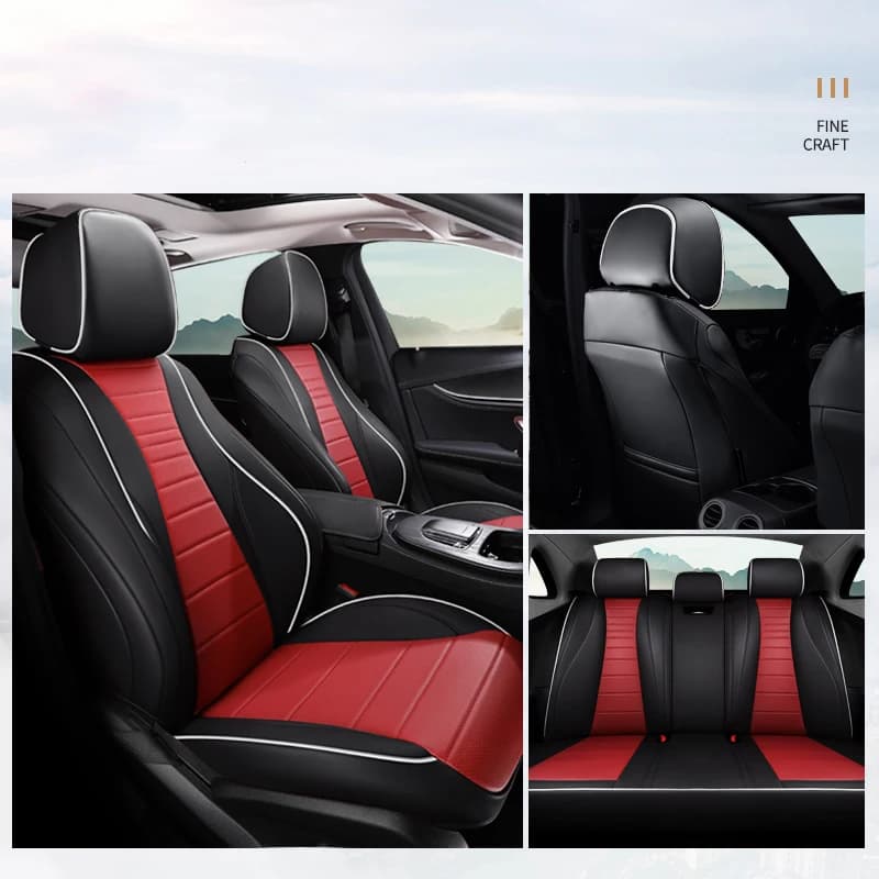 Custom Luxury Car Seat Covers for Jaguar F-Pace I-Pace XE XF Woman Men Gifts Interior Accessories Car