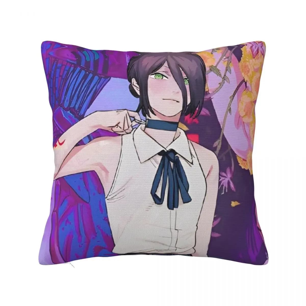 Chainsaw Man Reze Car Loyalty Soul Movie Pillow Sheet Cute Decoration Federa 45 * 45