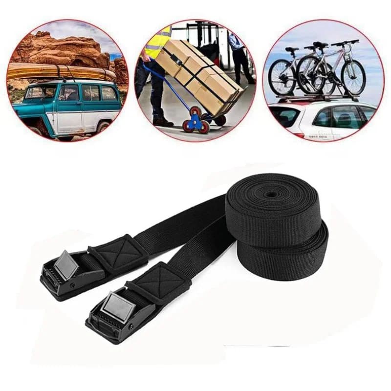 Portapacchi per auto Kayak Cam Fibbia Cinghia di ancoraggio Cinghia per bagagli Ancoraggio a sgancio rapido in poliestere con fibbia
