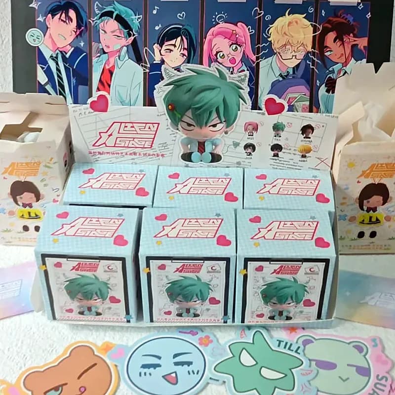 2026 Original ALIEN STAGE Blind Box Aahs Series Art University Exquisite Anime Figure Character Trendy Desktop Toy Ornament Gift