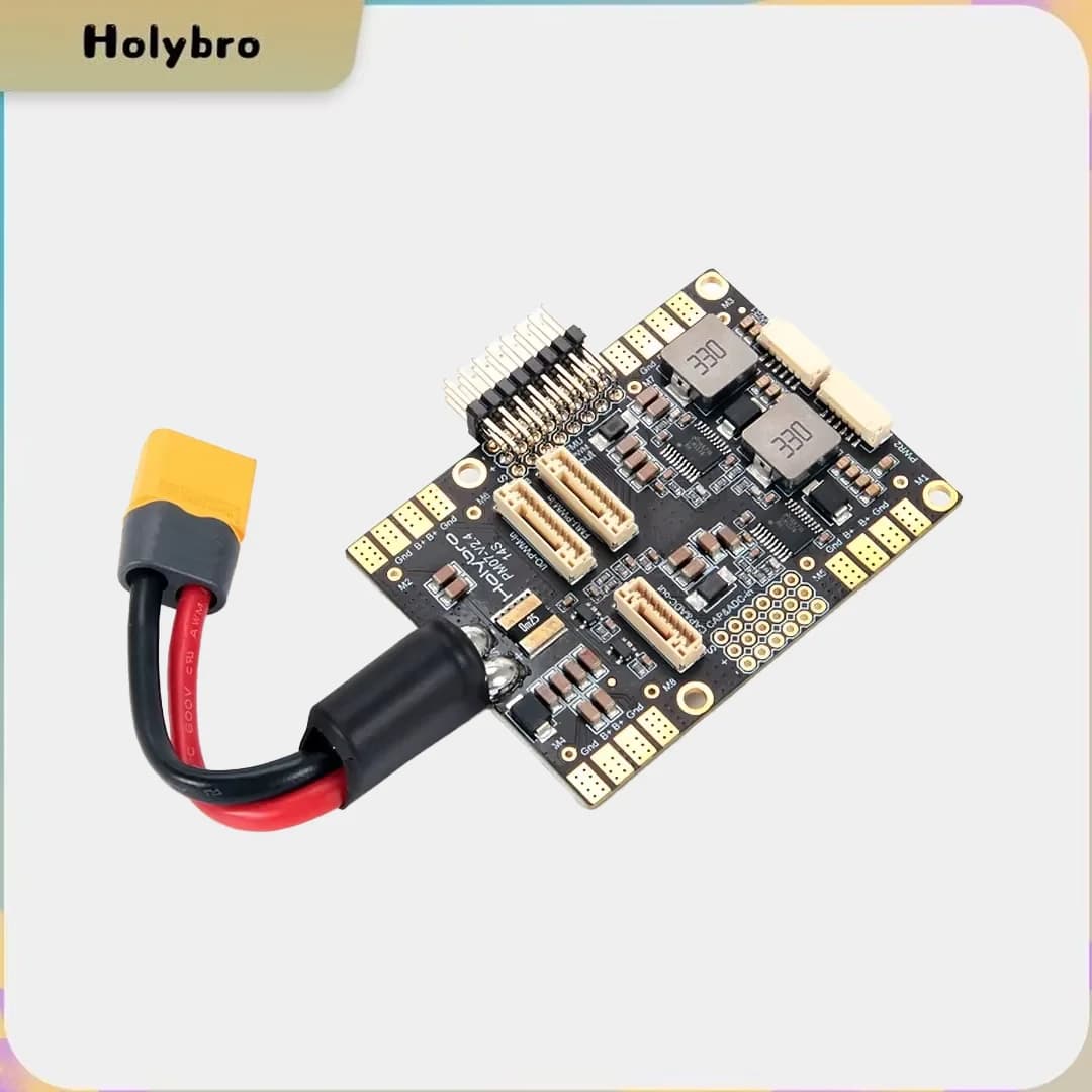HolyBro Nuovo PM07 Gestione Alimentazione Modulo PM W/5V UBEC 2 ~ 12s Uscita LiPo Pixhawk 4 PX4 Controllore di Volo RC FPV Racing Drone