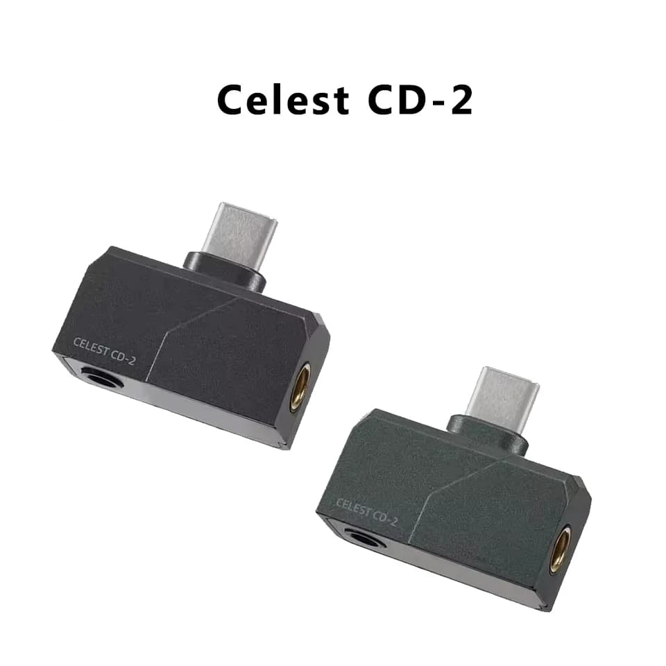 Celest CD-2 Amplificatore per cuffie DAC portatile CX31993 DSD Amp HiFi Supporto 32bit/384kHz 3.5mm 4.4mm per Android iOS Mac Win10