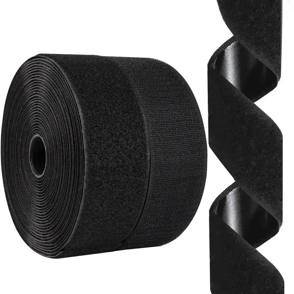 Nastri di fissaggio senza colla con gancio e anello per cucire da 10 metri, riutilizzabili, non adesivi, striscia magica in nylon, accessori fai da te, larghezza 20/25/30/50 mm