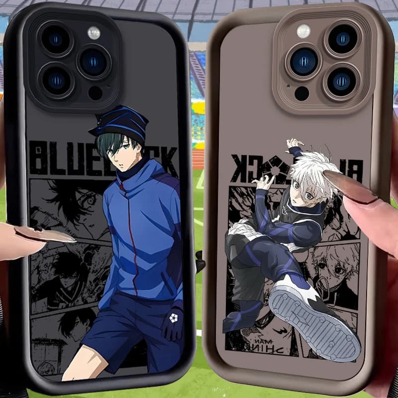 Sport Comic B-BLUE LOCKS S-Seishiro Nagi Phone Case for iPhone 17 Air 16 E 15 14 Plus 13 12 Mini 11 Pro Max Silicone Soft Cover