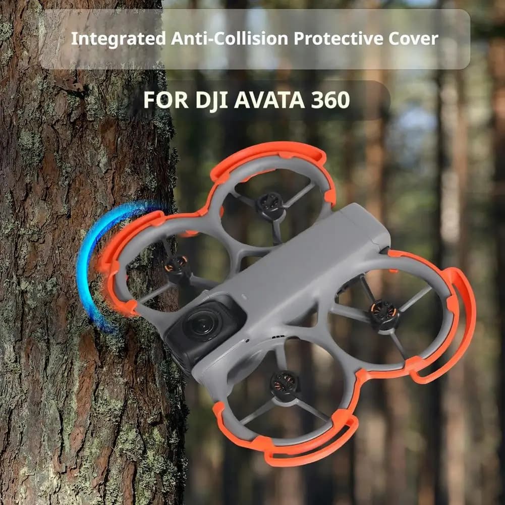 Protezione per eliche per DJI Avata 360, leggera, arancione, protezione per eliche del drone, protezione resistente agli urti, accessori per drone
