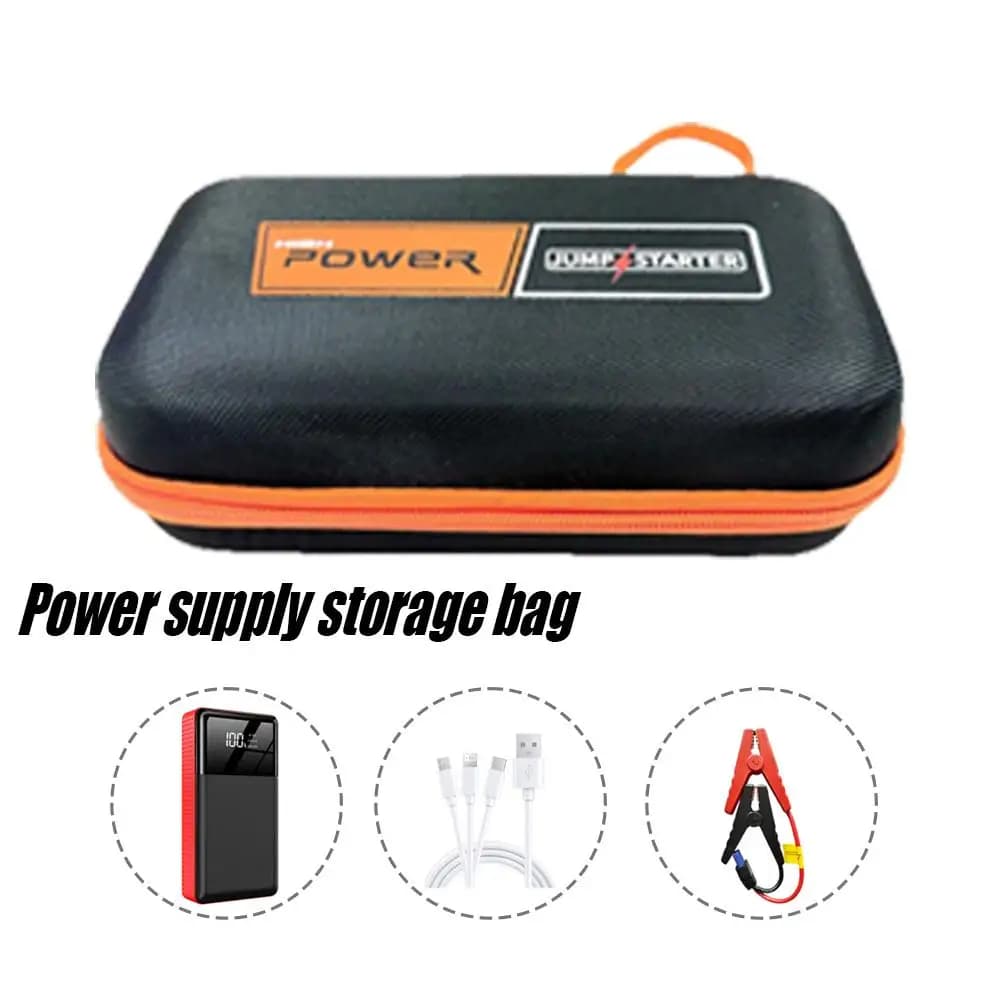 For Data Mobile Power Supply Hard EVA Storage Case For Car Jump Starter Universal Portable Protective Shockproof Waterproof Box