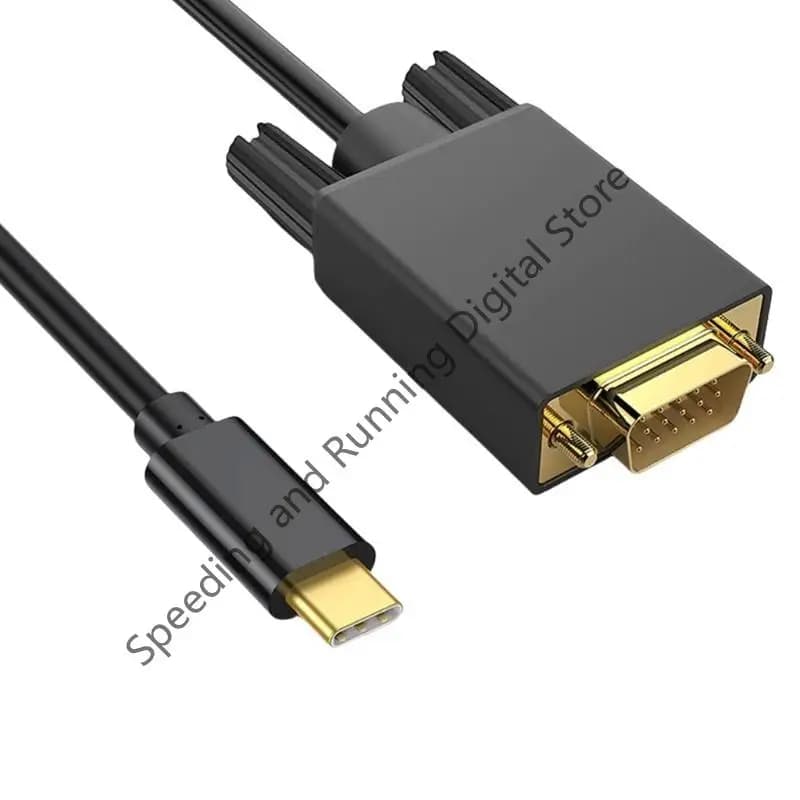 Cavo convertitore Q39D da USB 3.1 tipo C a VGA da 31 pollici per presentazioni schermo