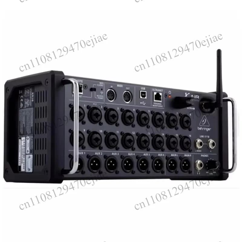 Mixer Digitale Behringer XR18 a 18 Canali con 16 Preamplificatori Midas - 12-Bus, Controllo da iPad e Tablet Android, Programmabile